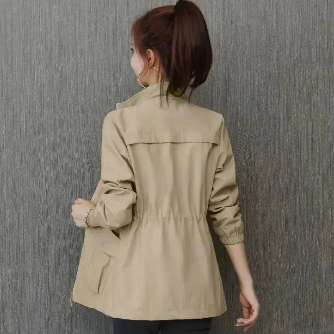Dames Winter Trenchcoat | Met Kraag