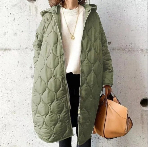 Dames Winterjas | Lange Pasvorm met Capuchon en Stijlvol Design