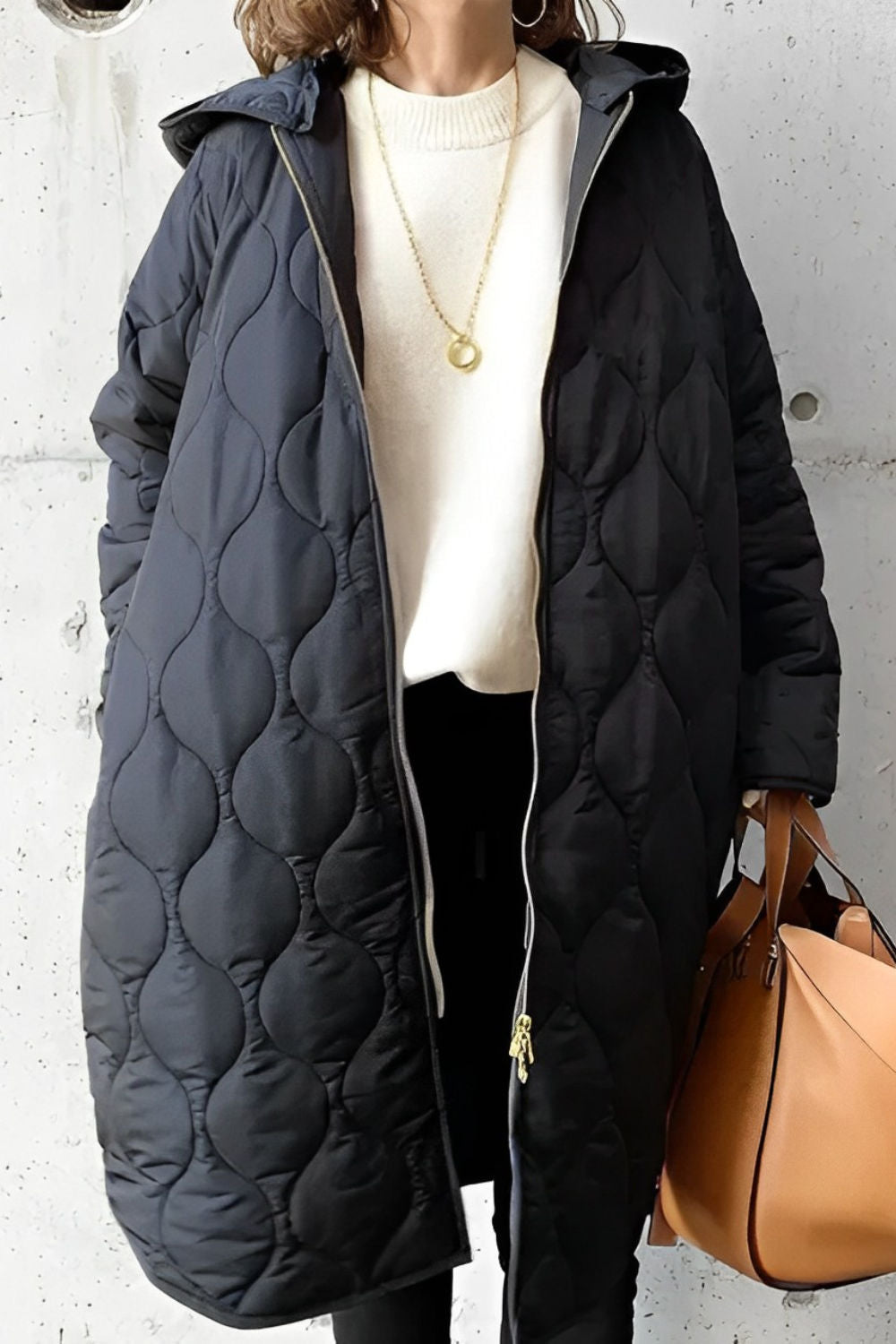 Dames Winterjas | Lange Pasvorm met Capuchon en Stijlvol Design