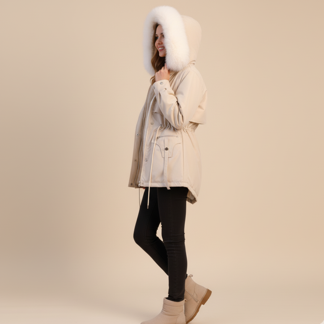 Dames Winterjas met Capuchon | Trendy