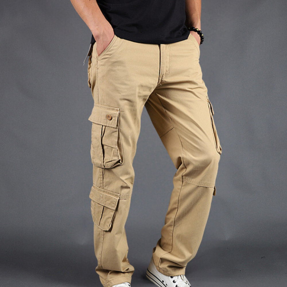 Heren Cargo Broek | Praktisch Design voor Outdoor en Casual Gebruik
