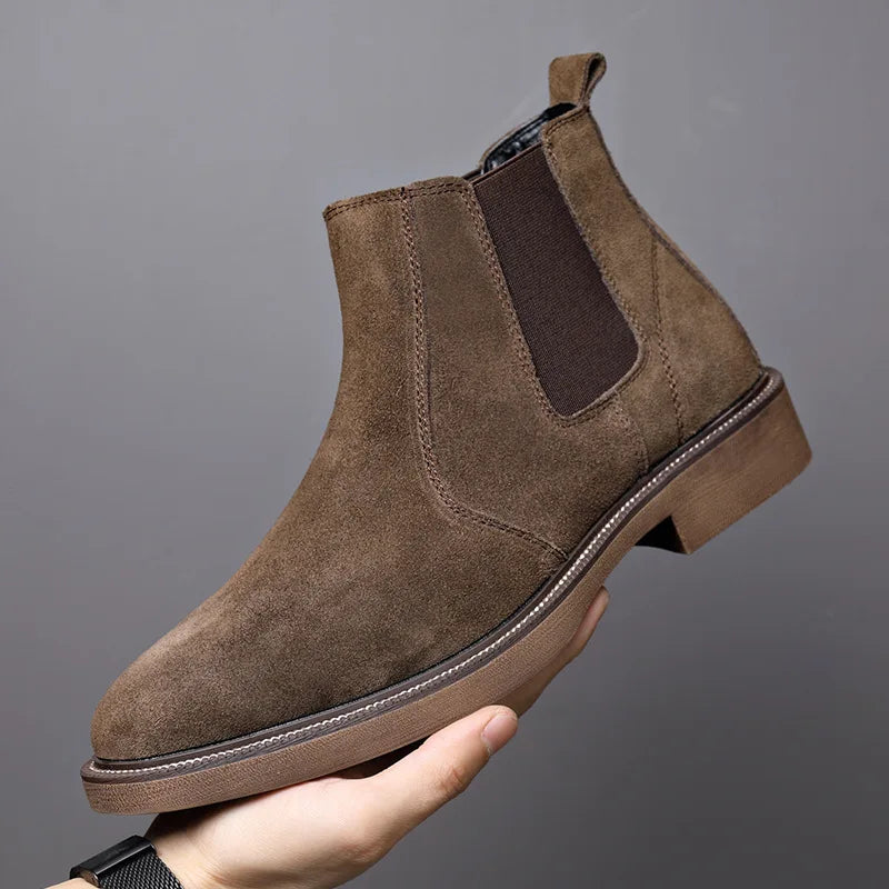 Heren Chelsea Boots met Pluche Voering | Winter