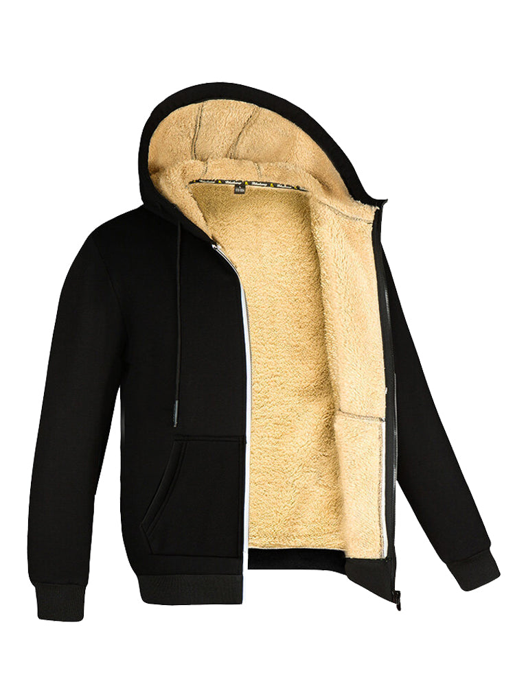 Heren Fleece Vest | Polar Design met Bontvoering