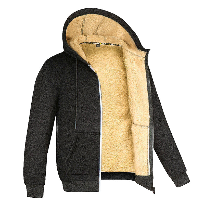 Heren Fleece Vest | Polar Design met Bontvoering