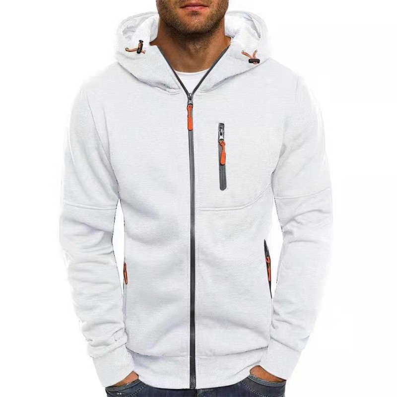 Heren Hoodie | Ritssluiting en Functionele Zakken