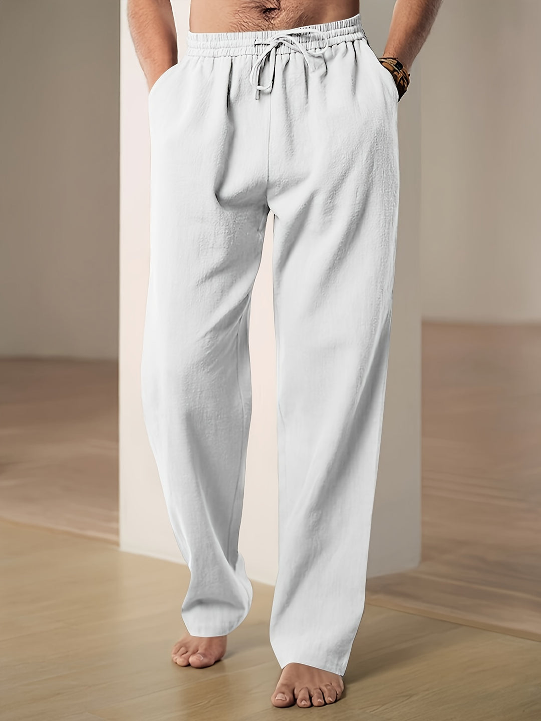 Heren Linnen Broek | Tijdloos Design
