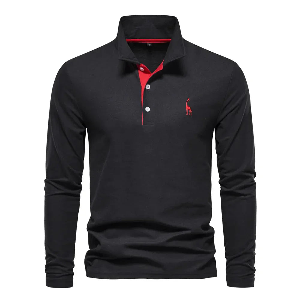 Heren Polo Met Lange Mouwen | Casual