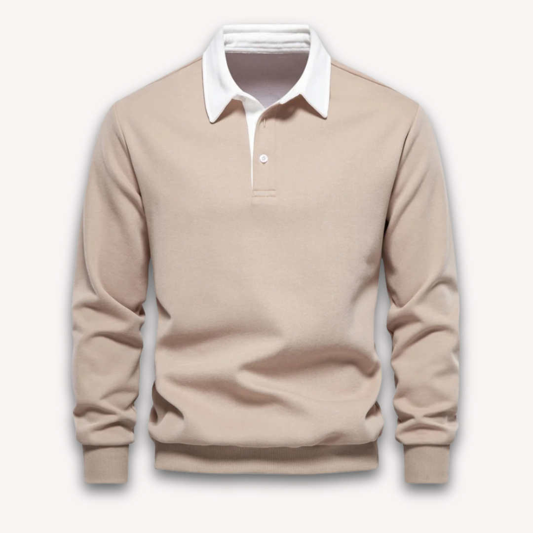 Heren Poloshirt | Lange Mouwen en Casual Design