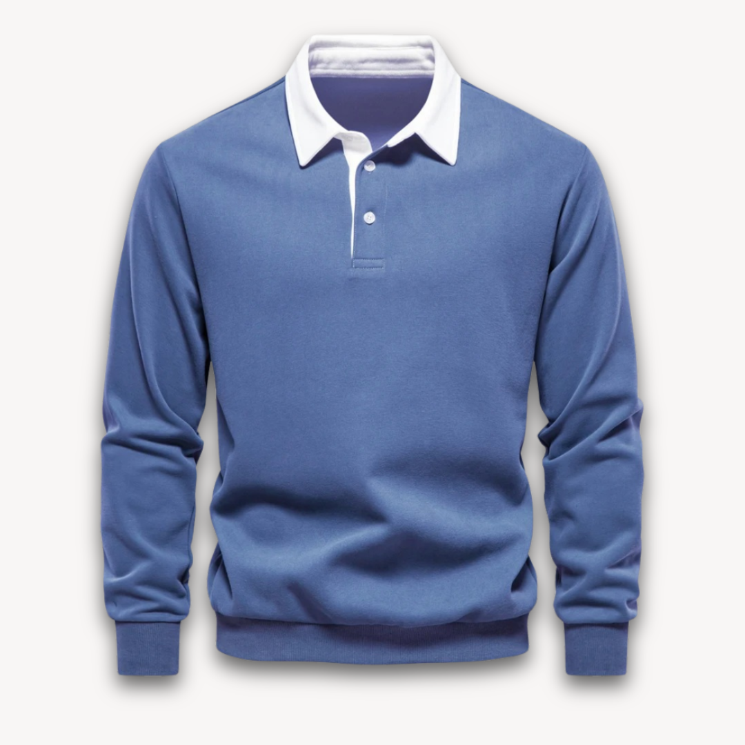 Heren Poloshirt | Lange Mouwen en Casual Design