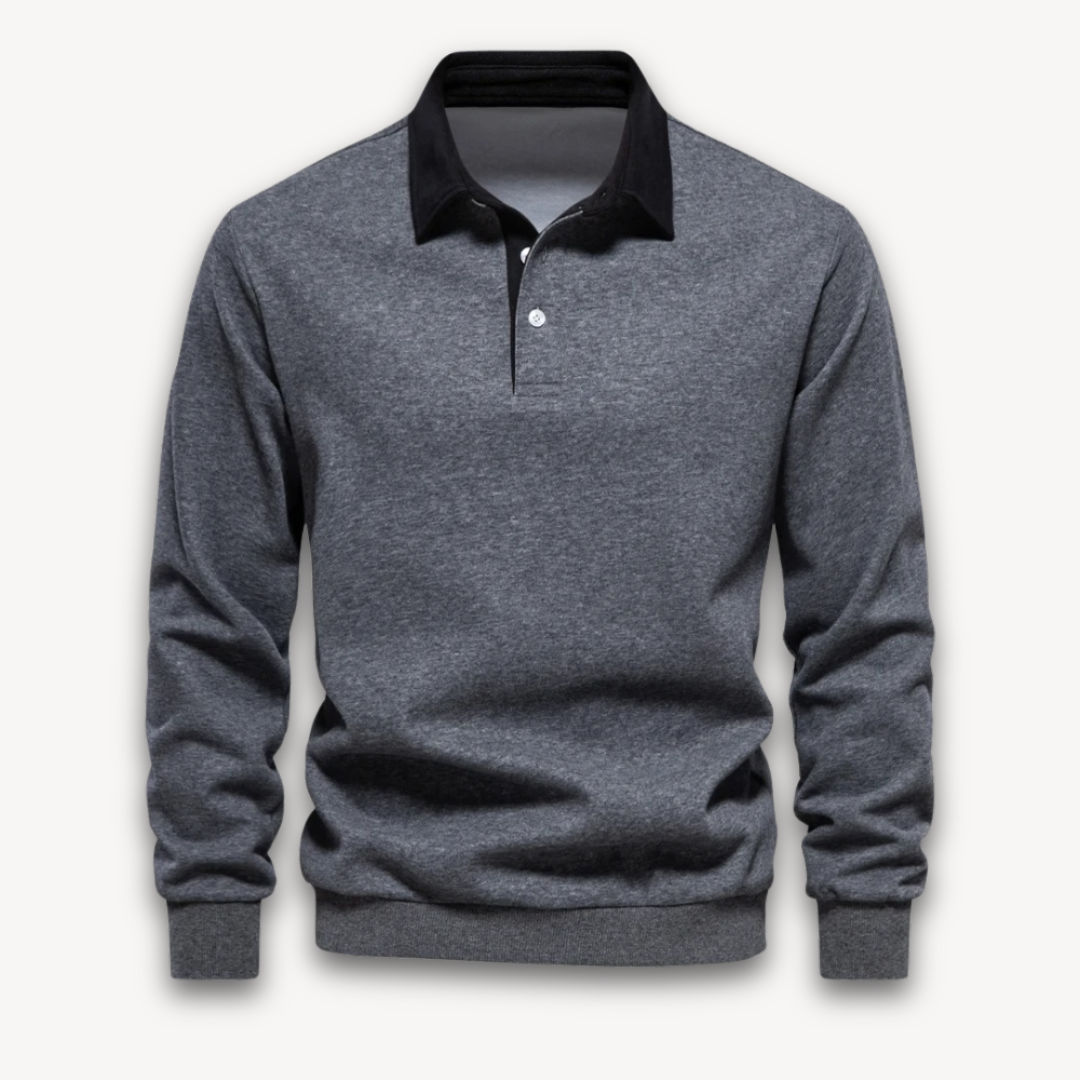 Heren Poloshirt | Lange Mouwen en Casual Design