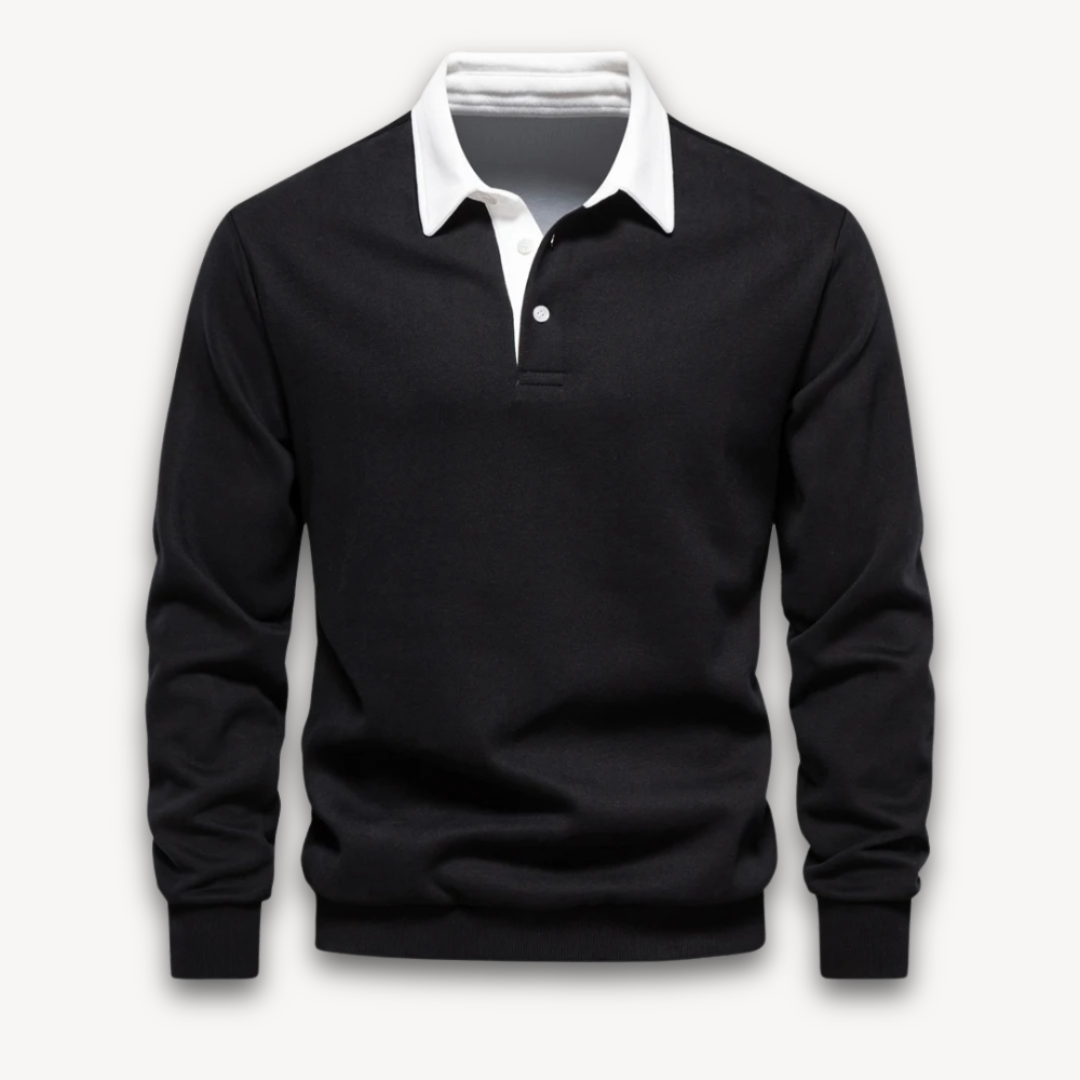Heren Poloshirt | Lange Mouwen en Casual Design