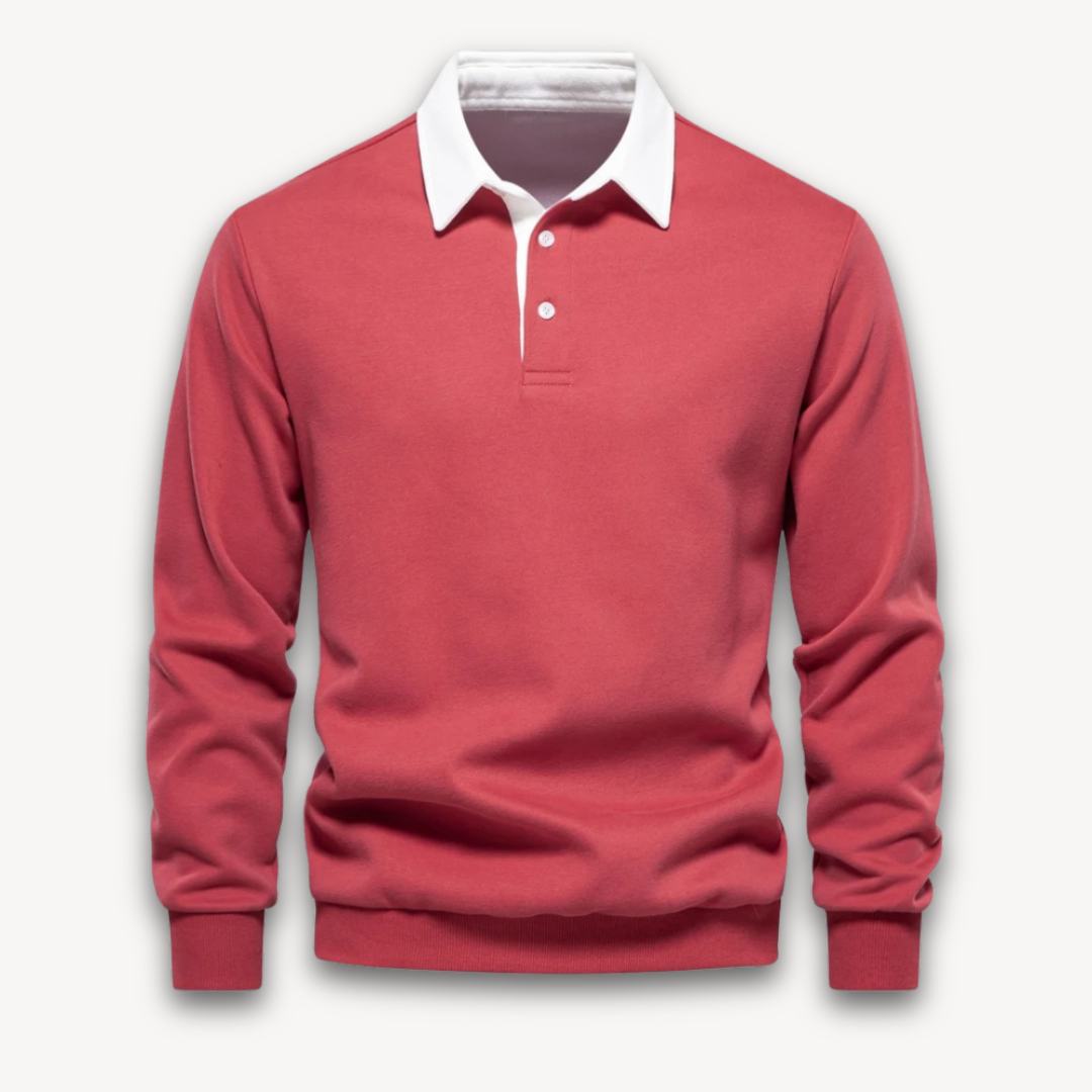 Heren Poloshirt | Lange Mouwen en Casual Design