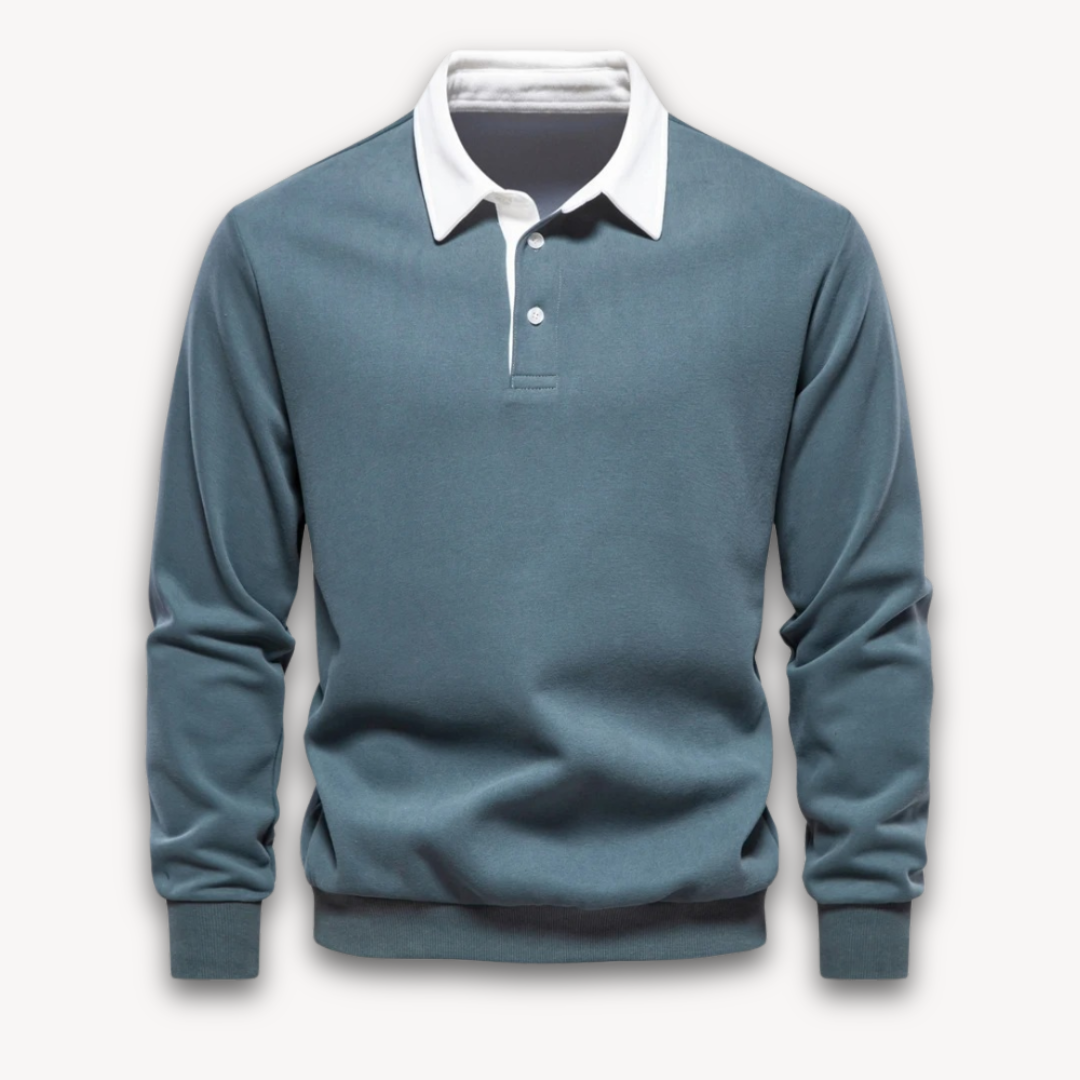 Heren Poloshirt | Lange Mouwen en Casual Design