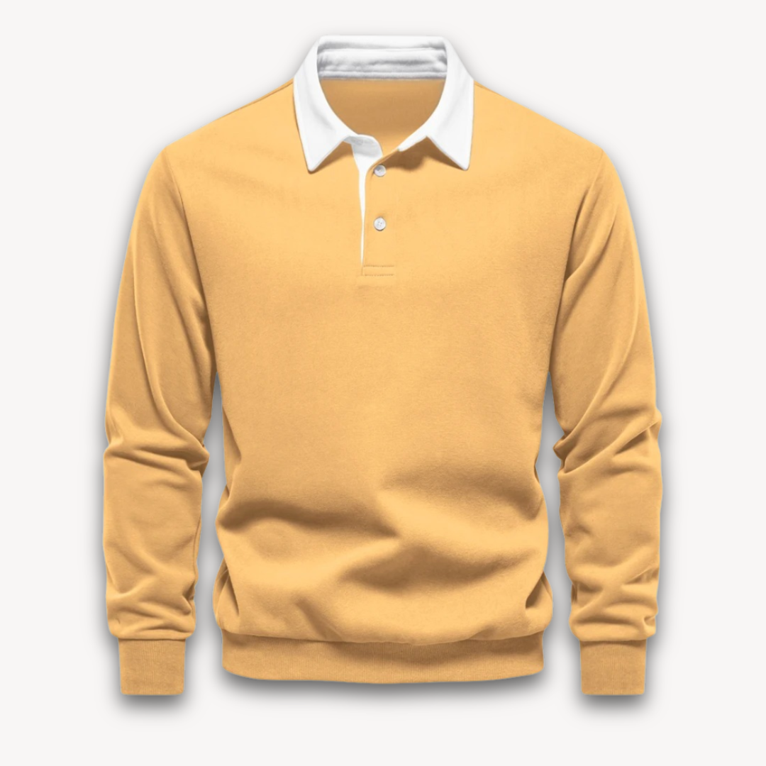 Heren Poloshirt | Lange Mouwen en Casual Design