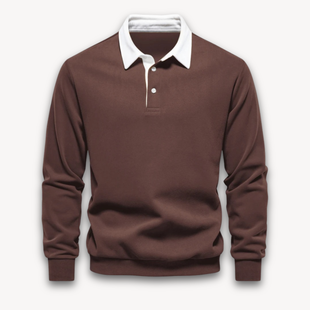 Heren Poloshirt | Lange Mouwen en Casual Design