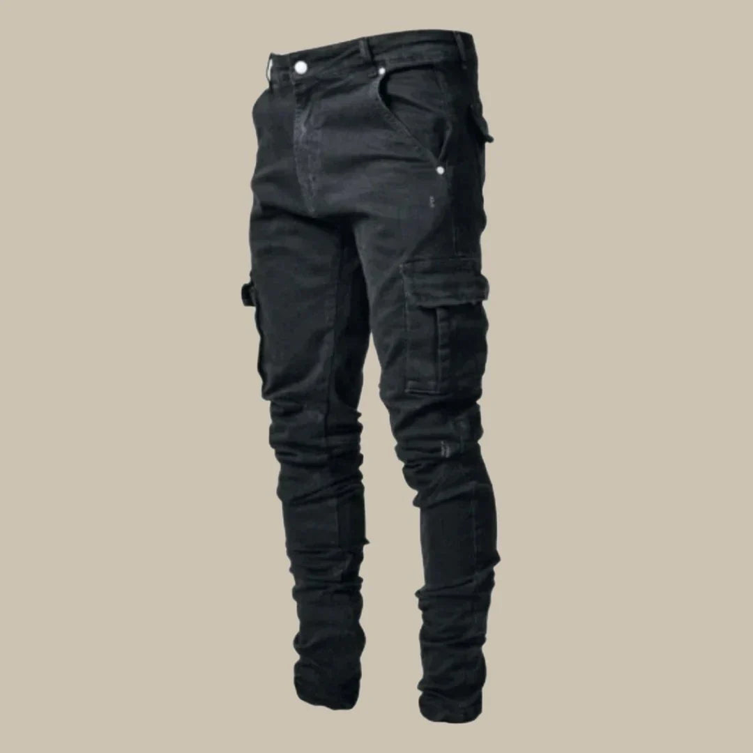 Heren Rekbare Cargo Jeans | Flexibele Pasvorm