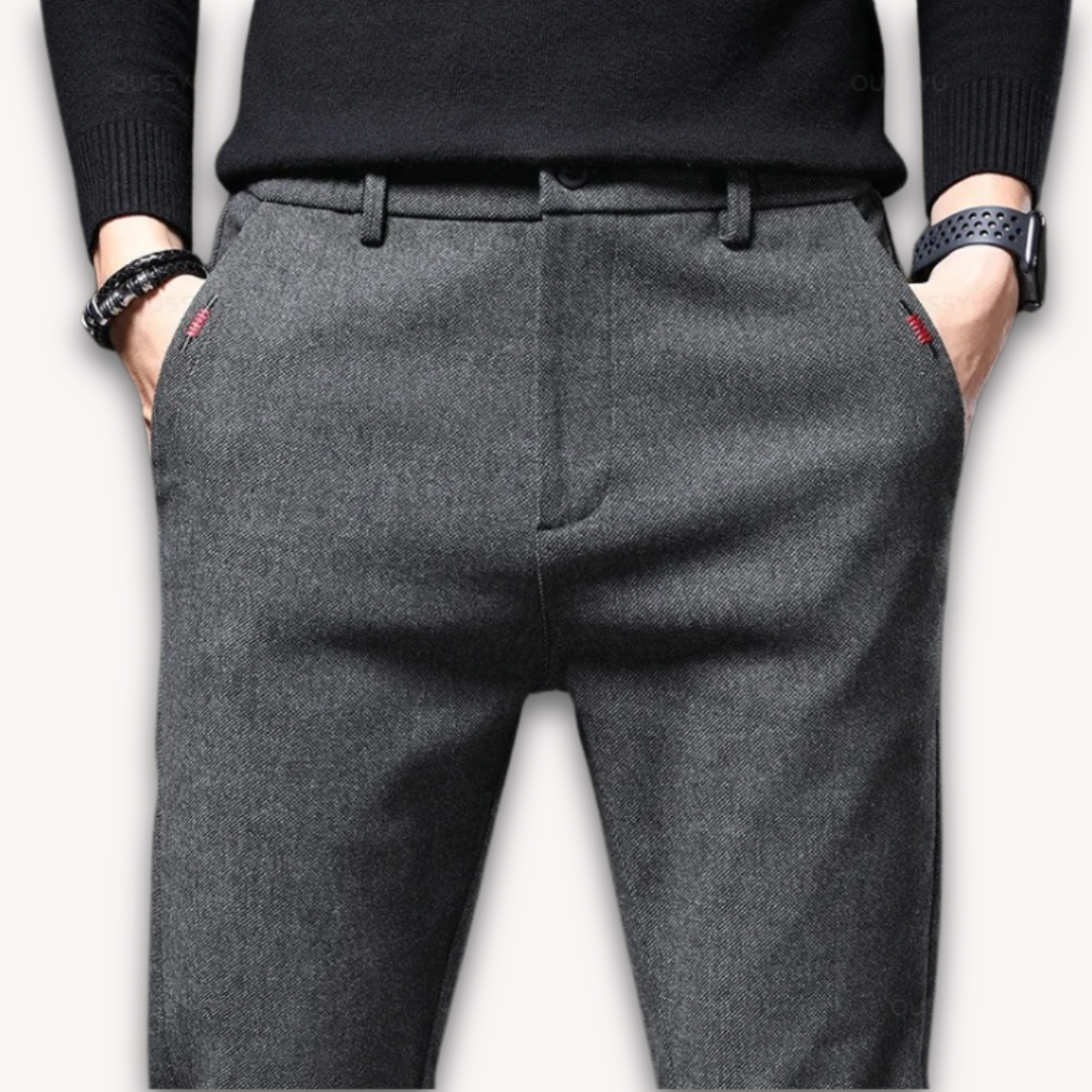Heren Slim Fit Broek | Casual en Zakelijke Stijl