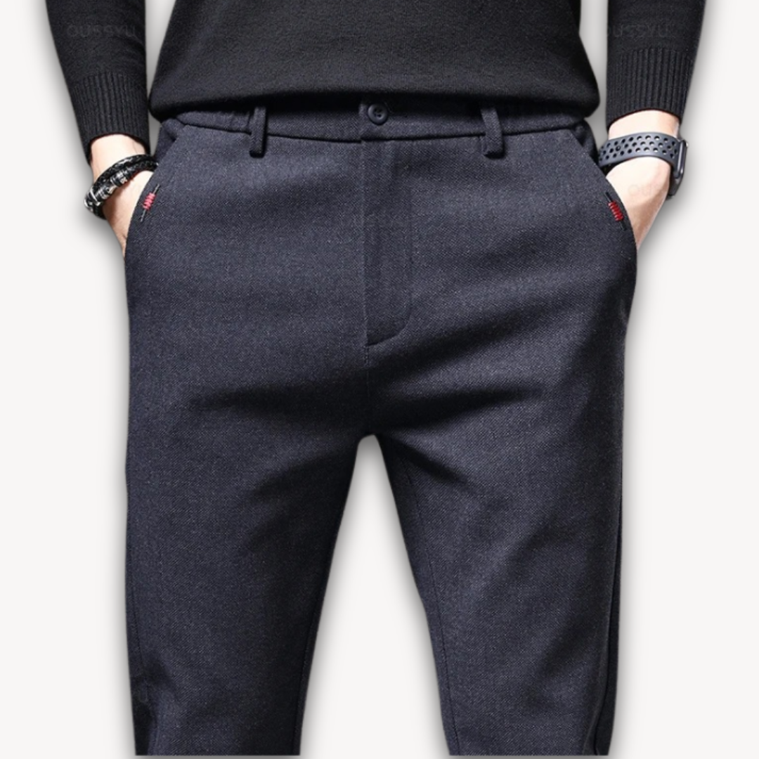 Heren Slim Fit Broek | Casual en Zakelijke Stijl