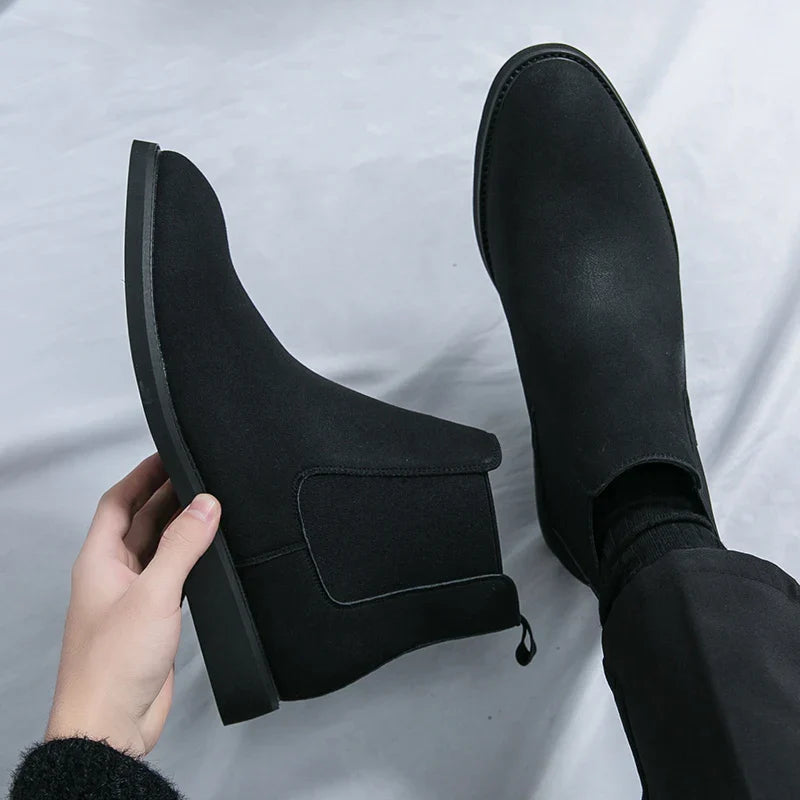 Heren Suède Chelsea Boots | Winter
