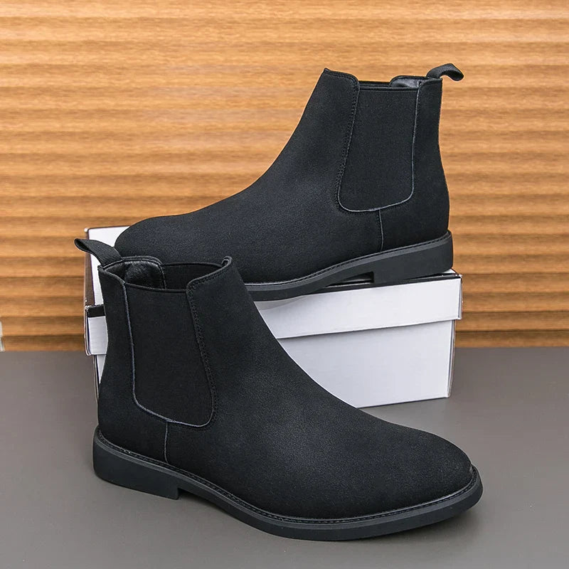 Heren Suède Chelsea Boots | Winter