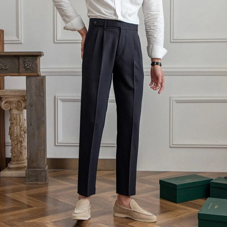 Heren Tailored Pantalon | Old Money Stijl