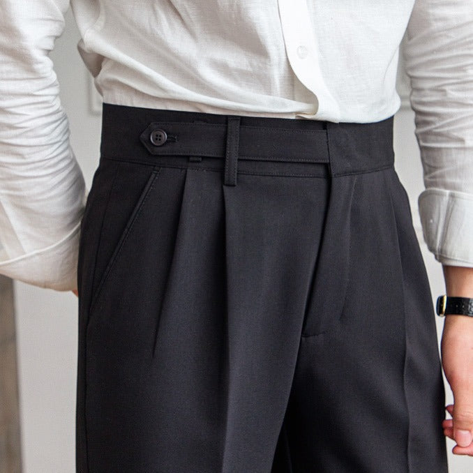 Heren Tailored Pantalon | Old Money Stijl