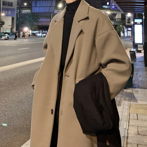 Heren Wollen Overjas | Old Money Stijl