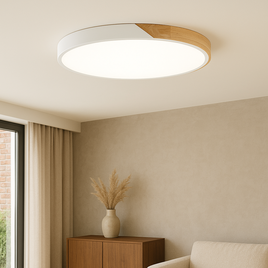 LED ronde Plafondlamp | Scandinavisch Design en Modern