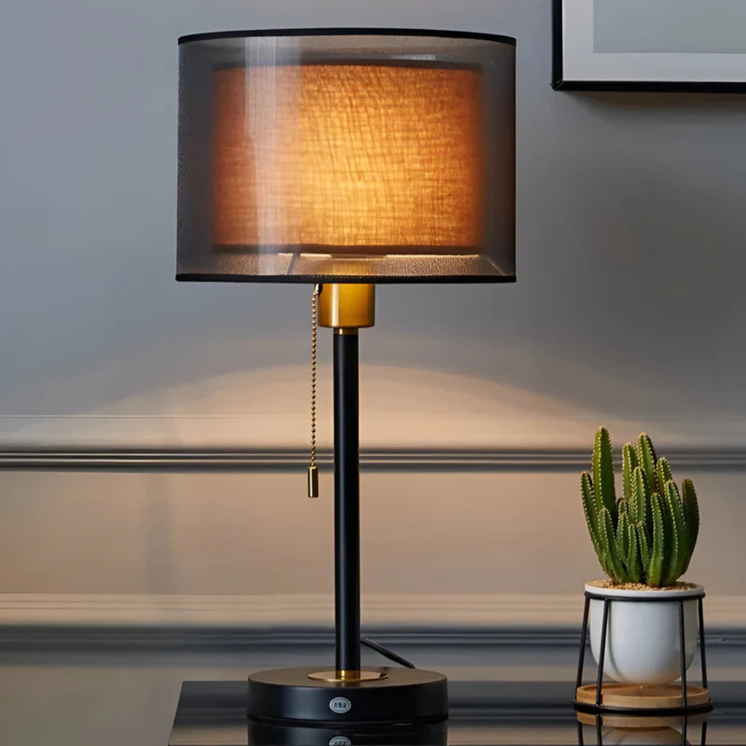 Moderne Tafellamp | LED Verlichting en Trekschakelaar