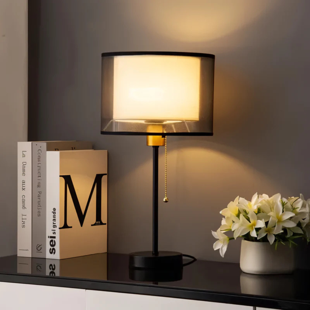 Moderne Tafellamp | LED Verlichting en Trekschakelaar