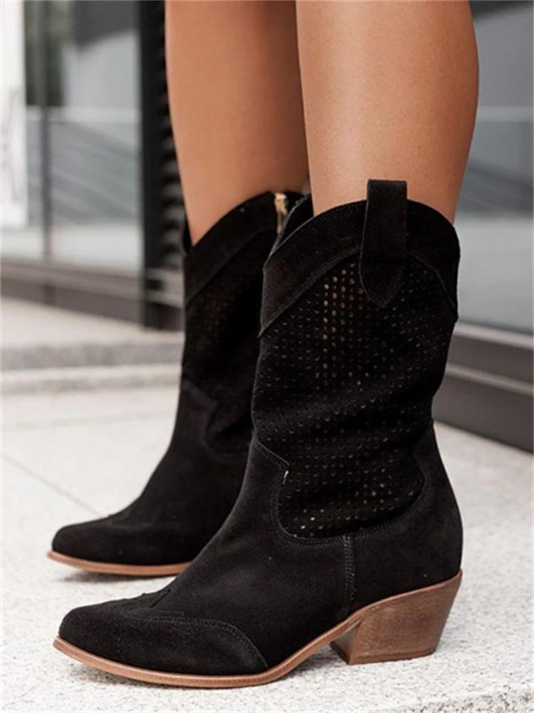Warme Winterlaarzen Voor Dames | Cowboy